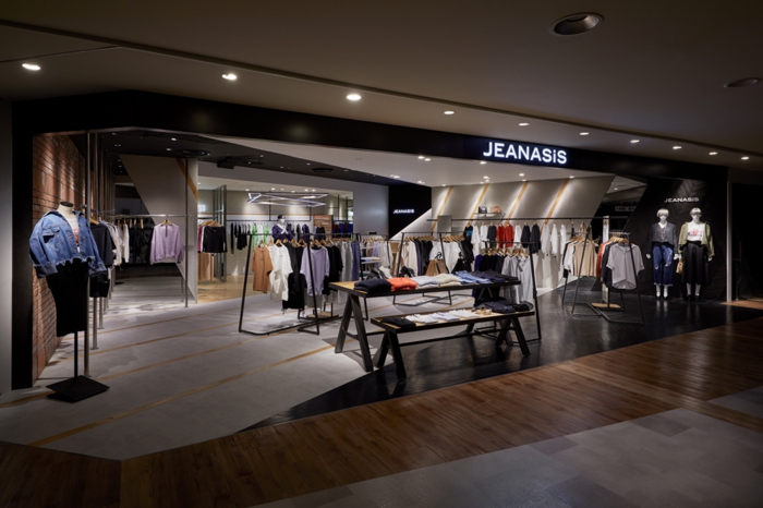 JEANASIS,boutique,インテリアデザイン,店舗デザイン