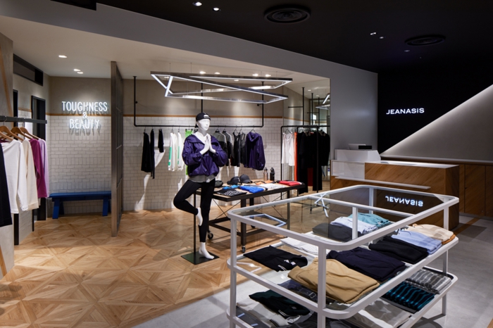 JEANASIS,boutique,インテリアデザイン,店舗デザイン