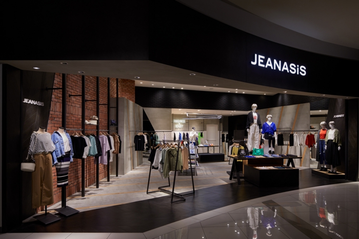 JEANASIS,boutique, apparel,インテリアデザイン,店舗デザイン