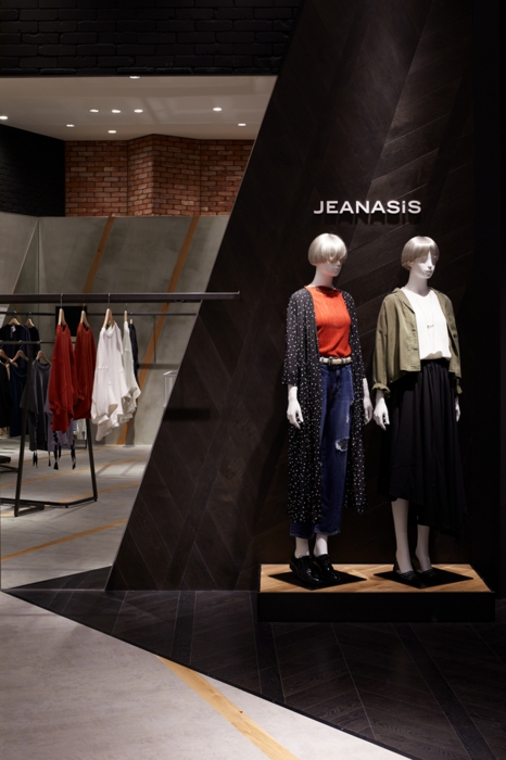 JEANASIS,boutique, apparel,インテリアデザイン,店舗デザイン